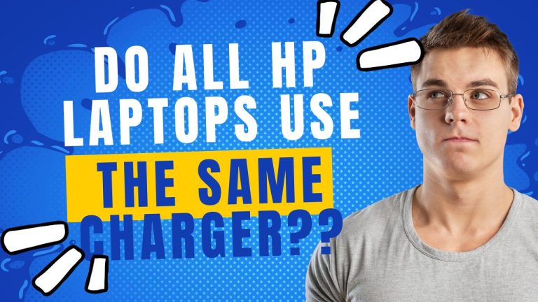 Decoding Charger Compatibility Do All HP Laptops Use the Same Charger